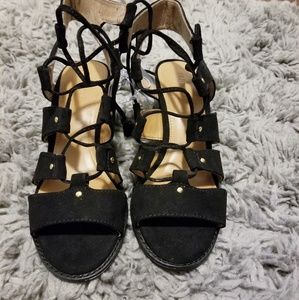 Strappy Heeled Sandals